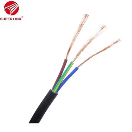 Cavo di alimentazione e energia a trefolo flessibile in PVC in rame